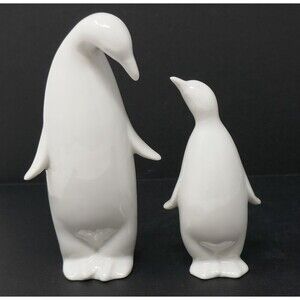 Crowning Touch Collection White Ceramic Mother & Baby Porcelain Figurines